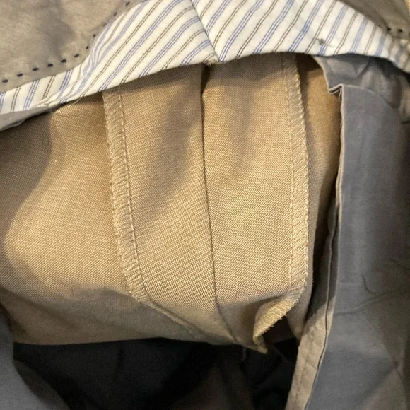 Hart Schaffner Marx Tan Suit with Notched Lapel